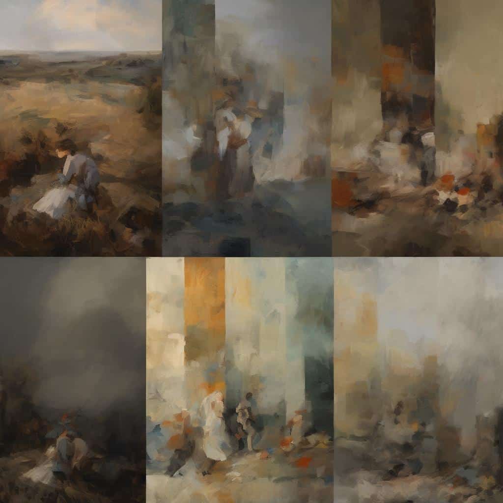 Ανώτερη τέχνη και δημιουργικότητα στην ελληνική ζωγραφική, καθρέφτης του δημιουργού και της ανθρώπινης έκφρασης.